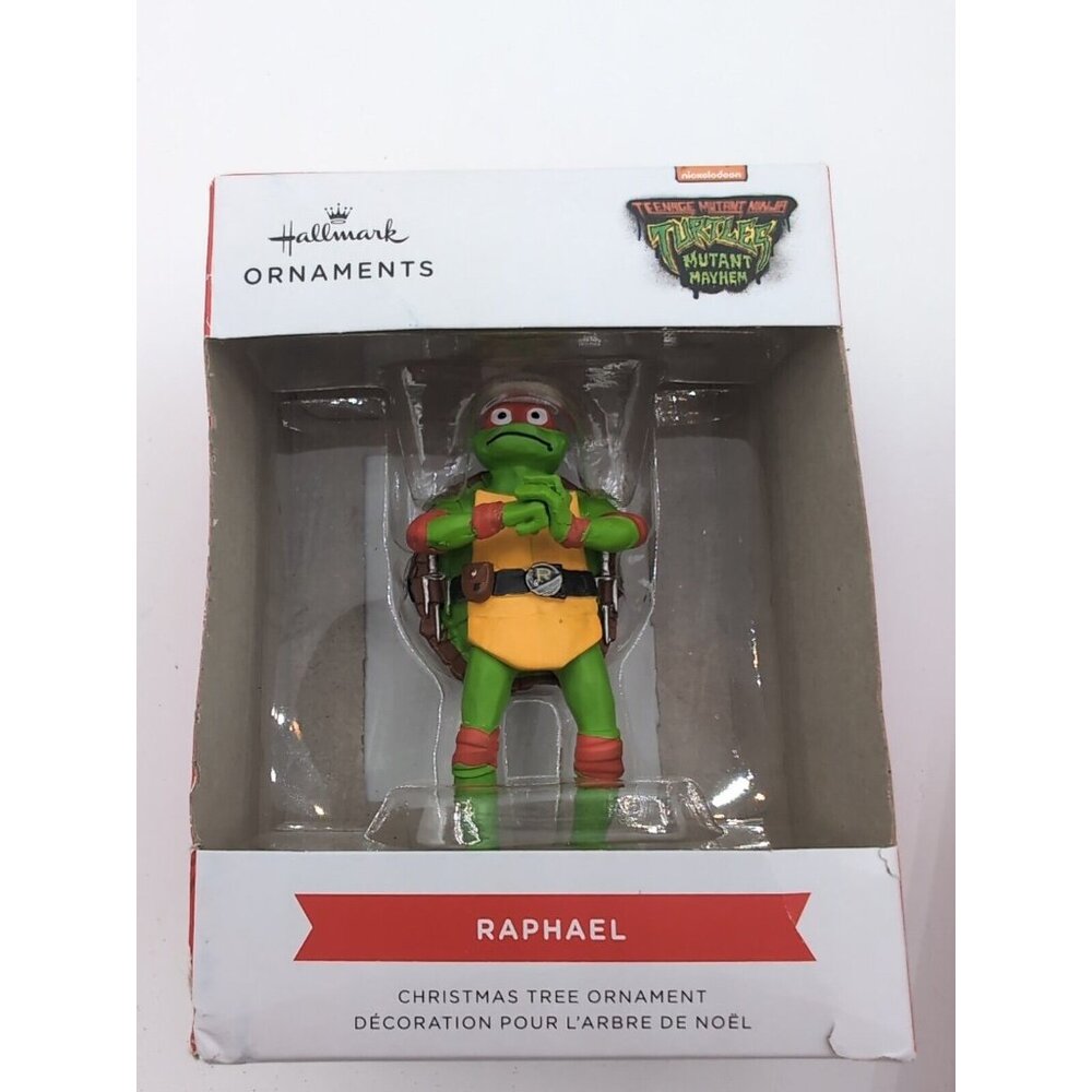 Hallmark Raphael TMNT Mutant Mayhem Ninja Turtles Christmas Tree Ornament 2023
